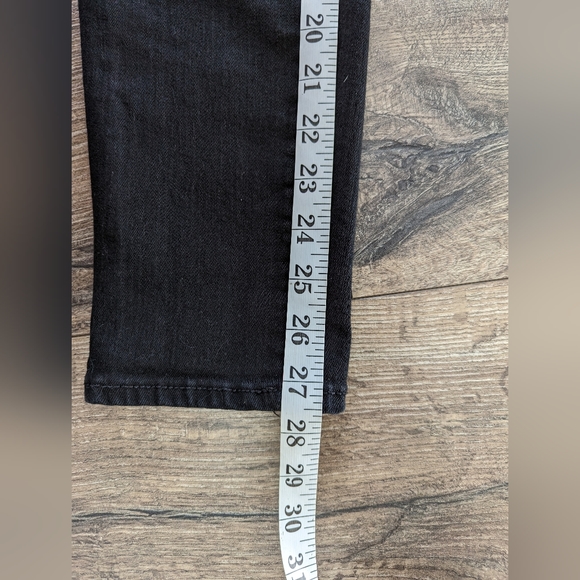 Old Navy Maternity Size 10 Black Super Skinny Rockstar Jeans Full Panel Jegging - Picture 7 of 9